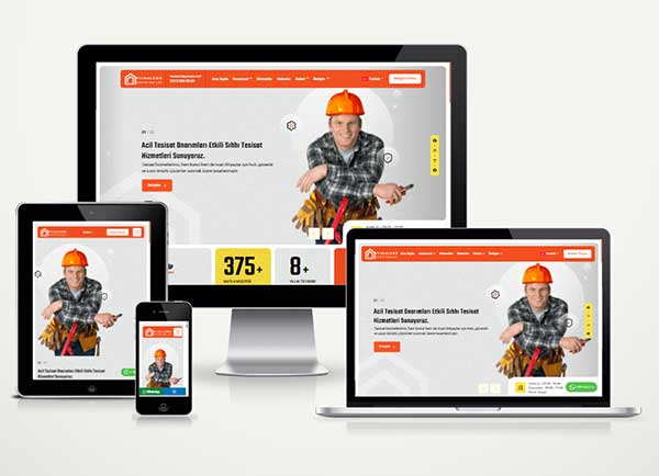 Tamir Tadilat Firma Web Sitesi Paketi Pamar